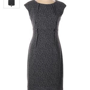 Connected apparel black and gray dress - casual/office wear
